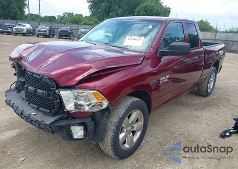 2018 Ram 1500 Express 4X4 6'4 Box from USA, damaged, VIN 1C6RR7FG7JS326885